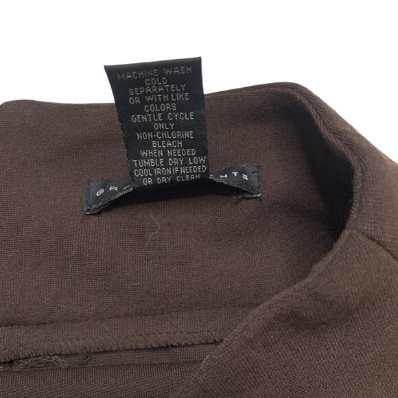 Grace Elements womens ponte pencil skirt mocha brown size 4 - Picture 6 of 8